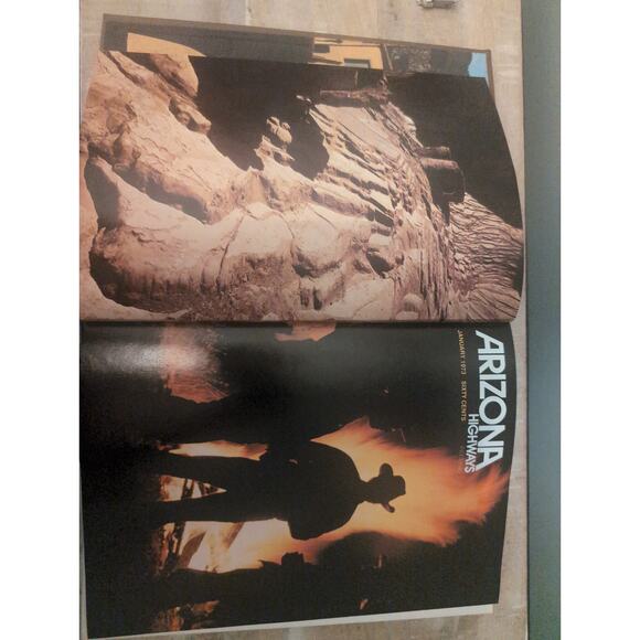 Arizona Highways Magazine January 1973 Leather Bound Edition, Southwest Decor - Picture 5 of 6
